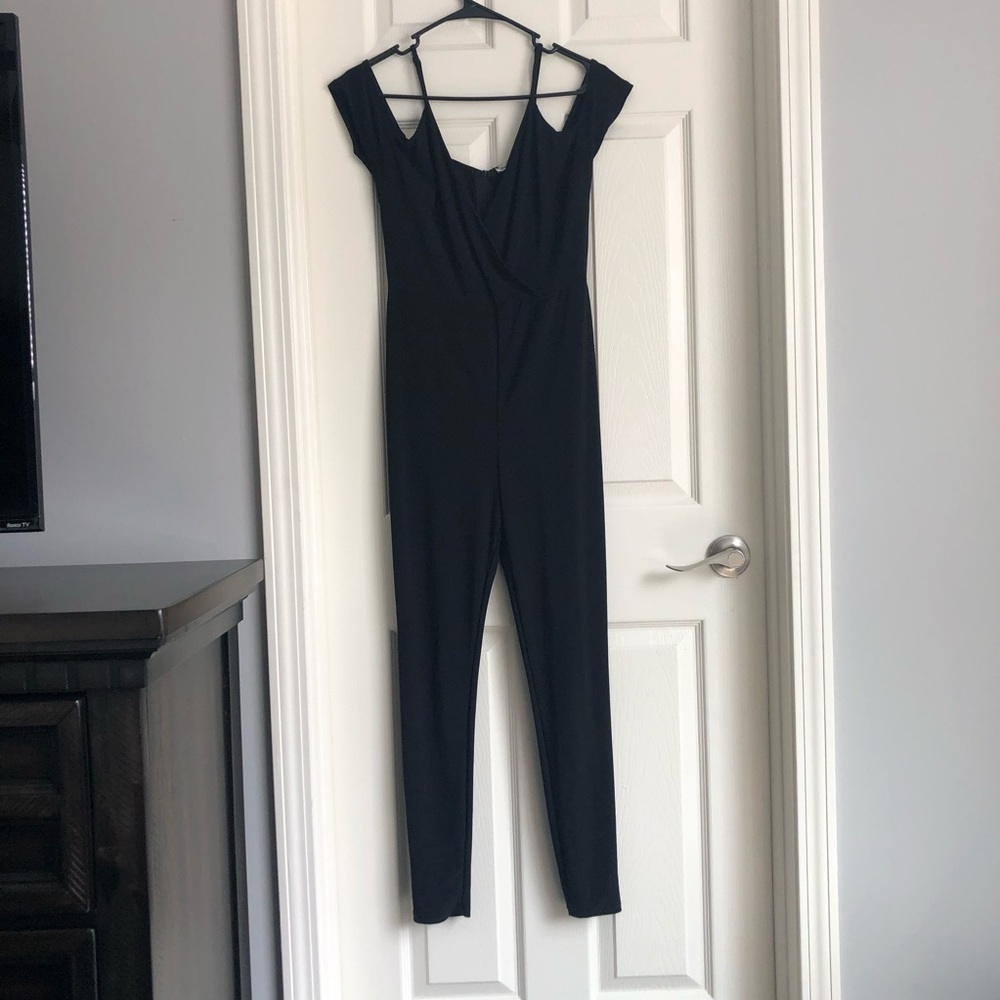 Cute black Charlotte Russe romper